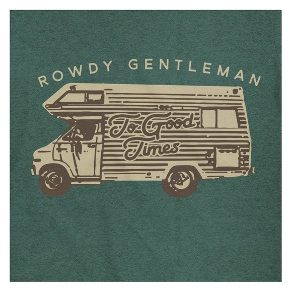 Men’s Rowdy Gentleman Boondockin’ Pocket Tee Shirt XL - Picture 4 of 4